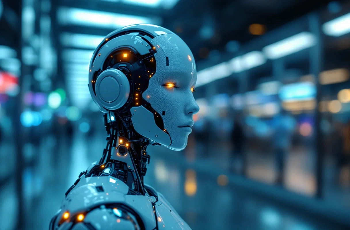 Professional image illustrating The Intersection of NFTs and AI