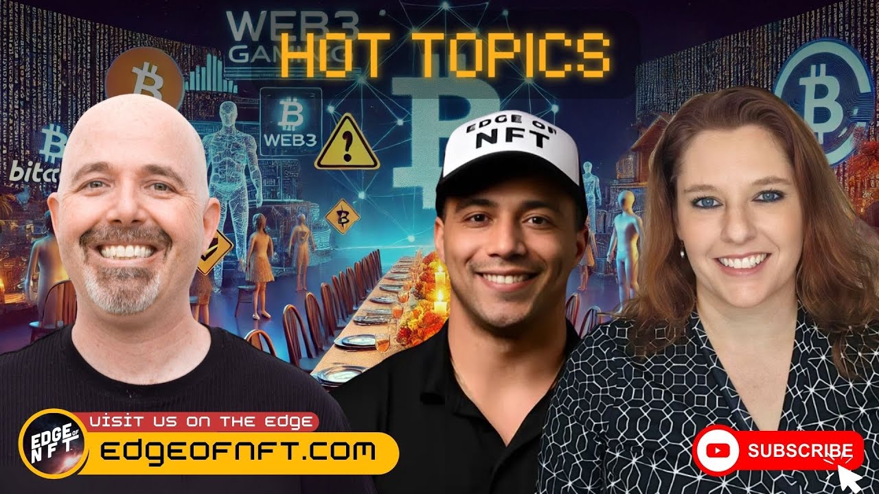 Richard Carthon, Josh Kriger, and January Jones discuss Web3 news, including SEC Chair Gary Gensler's resignation and the Game7 Web3 Gaming Report