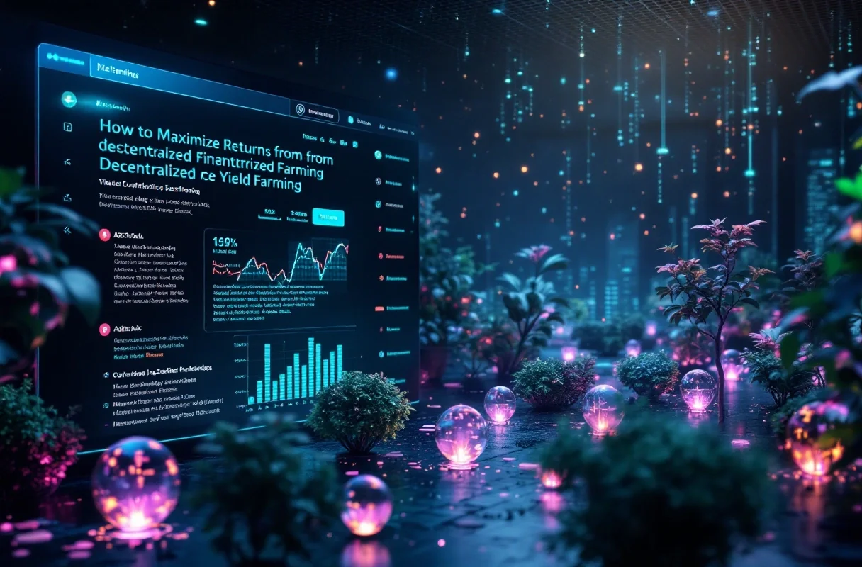 Maximize Returns with Decentralized Finance Yield Farming