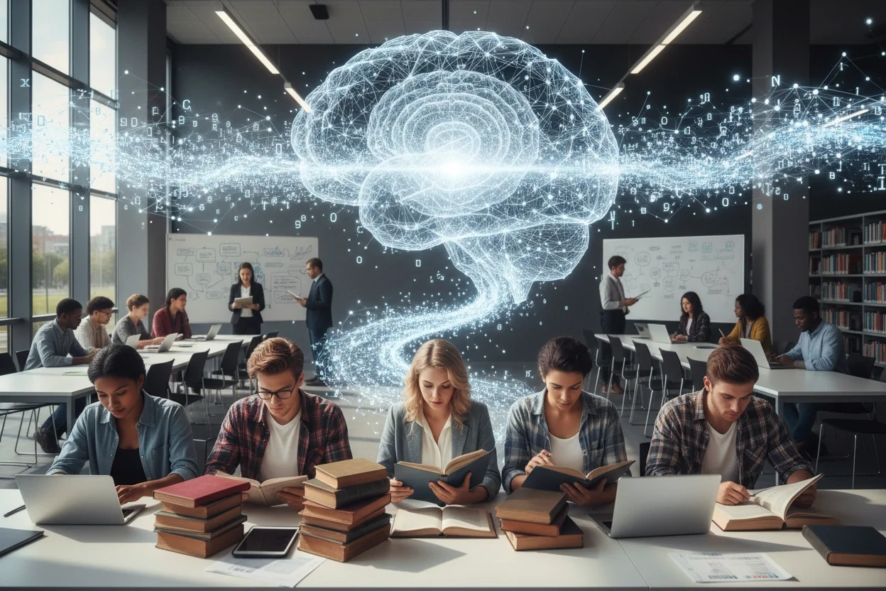 Professional image illustrating How Data Influences Learning Processes
