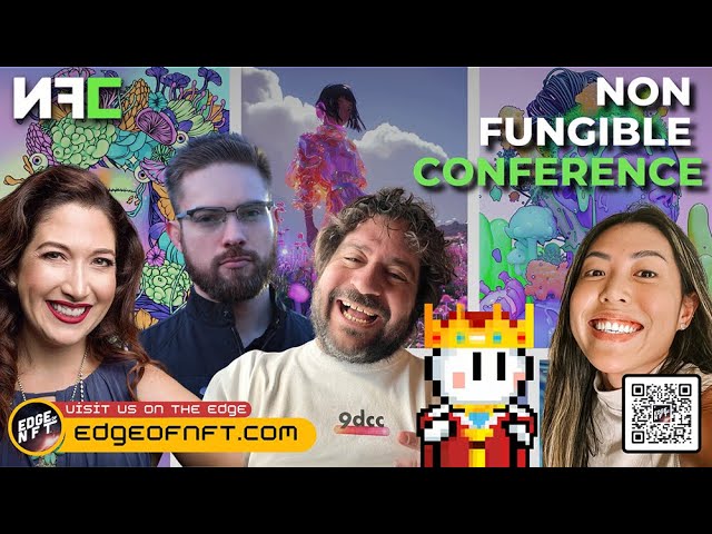 Edge of NFT episode with Trevor Owens, Randi Zuckerberg, and Bootoshi discussing Web3 and artist empowerment.