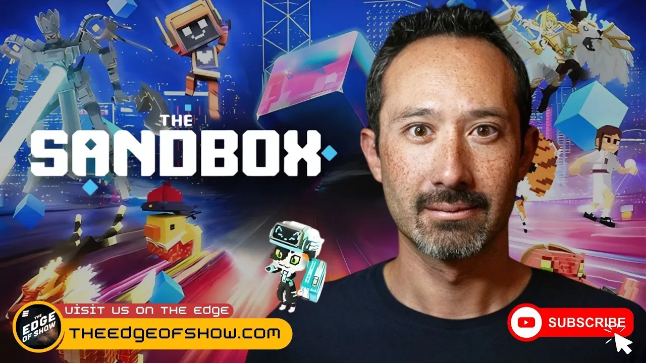 Sebastien Borget at Sandbox Awards 2024 discussing Sandbox Metaverse and Web3 gaming