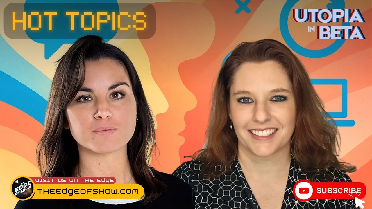 AI accountability and regulation discussion with January Jones and Isabel Castro on Edge of Show