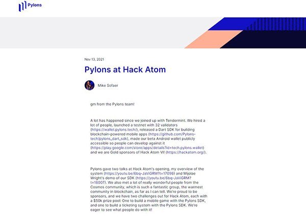 NFT 65 | Pylons Blockchain