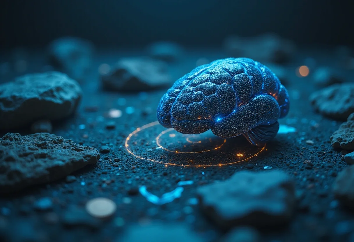 Professional image illustrating Practical Steps to Implement AI in Blockchain Security