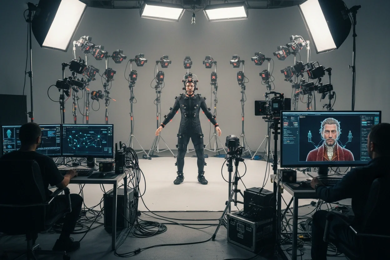 Professional image illustrating The Evolution of Digital Actors in Filmmaking