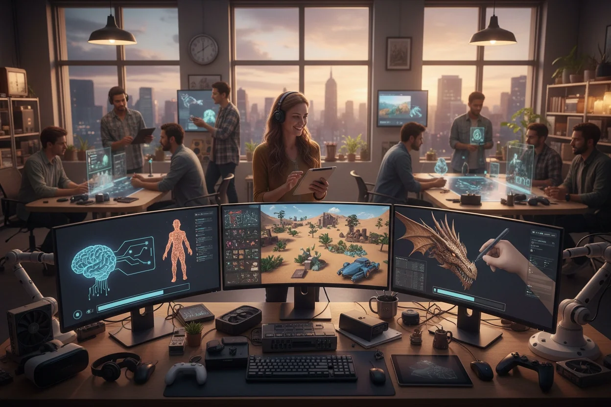 How Game Studios Use AI to Cut Development Costs