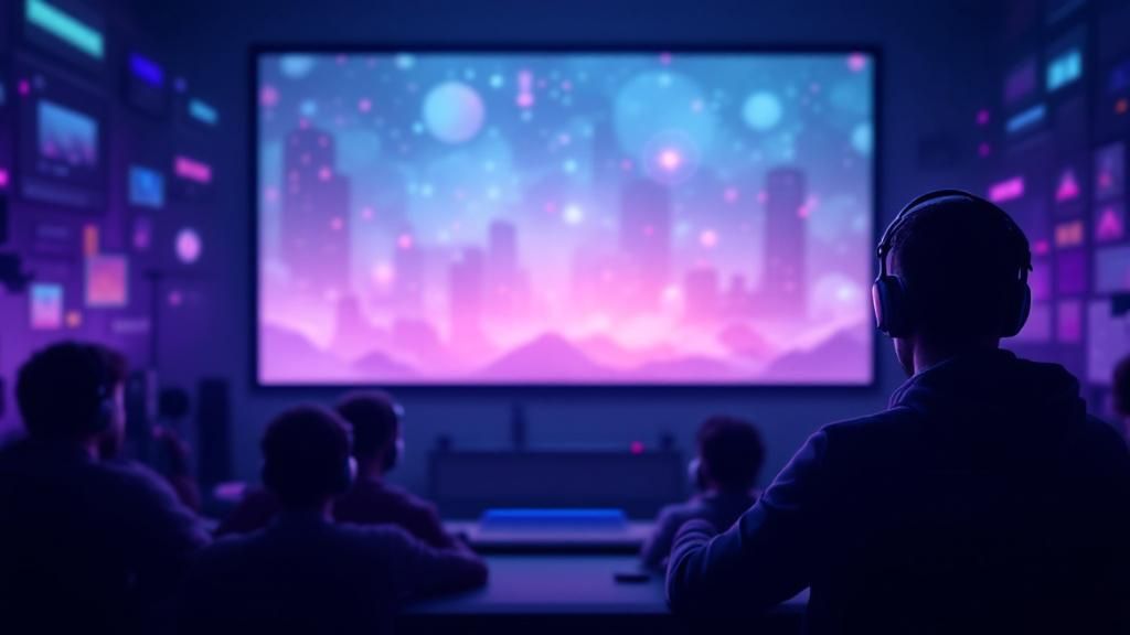 A roadmap with steps for gamers and developers to adapt to the growing influence of game streaming, featuring icons for technology, community engagement, and monetization